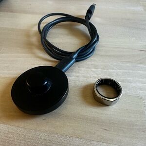 Oura Ring Gen 3 Silver Size 8